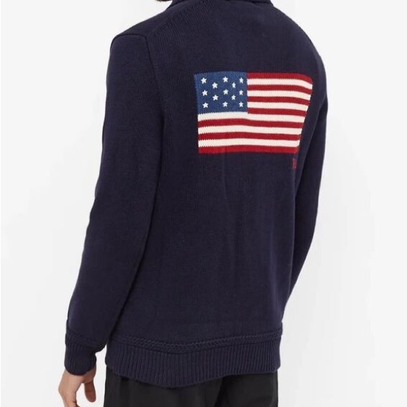 Polo Ralph Lauren Other - Polo Ralph Lauren Flag Cardigan, NWT